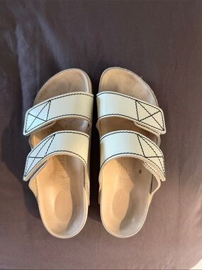 Staud x Birkenstock sandals